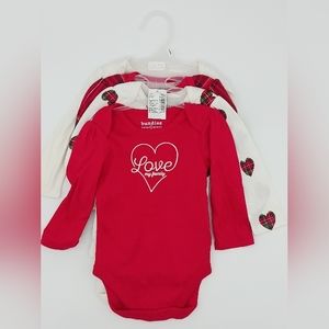 Long Sleeve Body Suits (6-9 mo.)